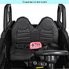 Дитячий електромобіль Джип JS360EBLR-2 (24v) з дахом 1 акумулятор 24V/7AH 2 мотори 200W Чорний, фото 8