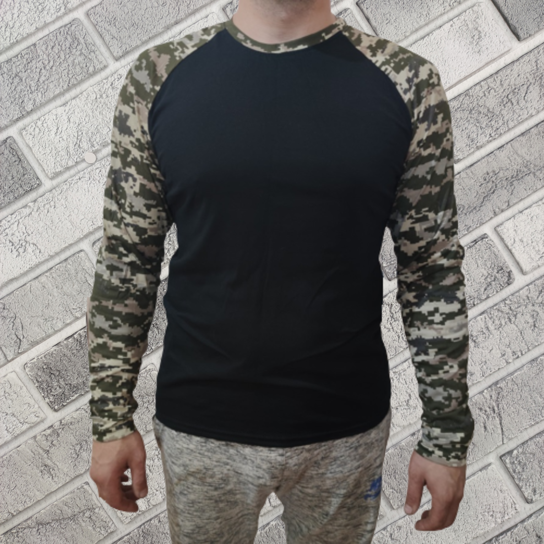 Футболка чоловіча з довгим рукавом р.56 Україна бавовна 30036188, фото 1