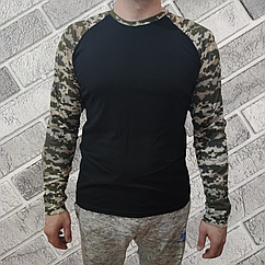 Футболка чоловіча з довгим рукавом р.50 Україна бавовна 30036185