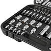 Набір інструментів 1/2 "& 1/4" 111 од., Cr-V INTERTOOL ET-8111, фото 9