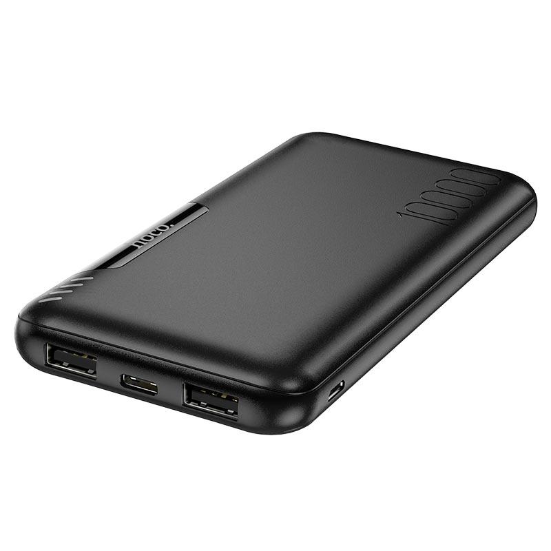 Зовнішній акумулятор PowerBank Hoco J82 Easylink 10000mAh Чорний, фото 4