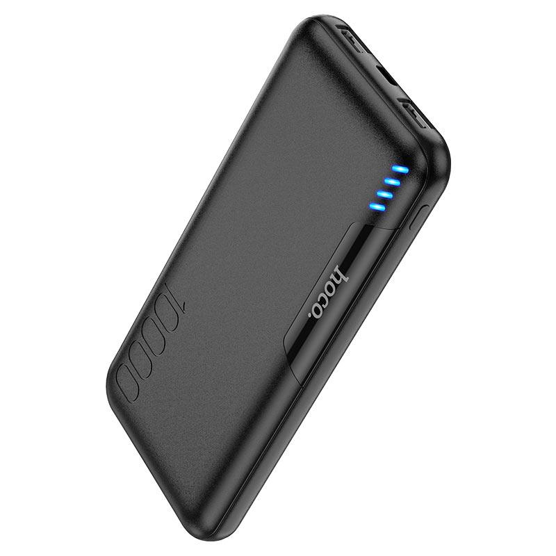 Зовнішній акумулятор PowerBank Hoco J82 Easylink 10000mAh Чорний, фото 3