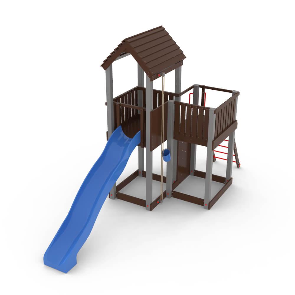 Дитячий ігровий комплекс Привабливий 430х220 см (Kidigo ТМ)