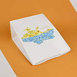 Подарункові пакети з малюнком 260*150*350 Пакет подарунковий "Україна" Паперові пакети з патріотичним принтом, фото 5