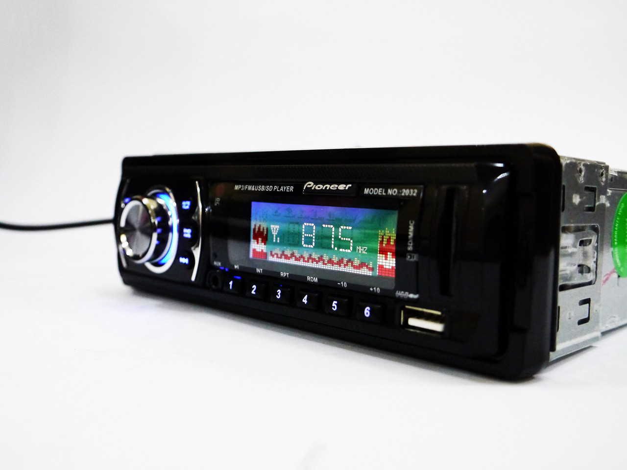 Автомагнітола 2032 Usb+Sd+Fm+Aux+ пульт (4x50W)