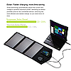 Сонячний зарядний пристрій ALLPOWERS AP-SP18V21W USB+DC зарядка автомобільного АКБ і ноутбука, фото 7