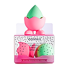 Спонж для нанесення макіяжу Puffy крапля на силіконовій підставці, фото 5