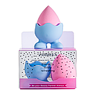 Спонж для нанесення макіяжу Puffy крапля на силіконовій підставці, фото 4