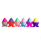 Спонж для нанесення макіяжу Puffy крапля на силіконовій підставці, фото 2