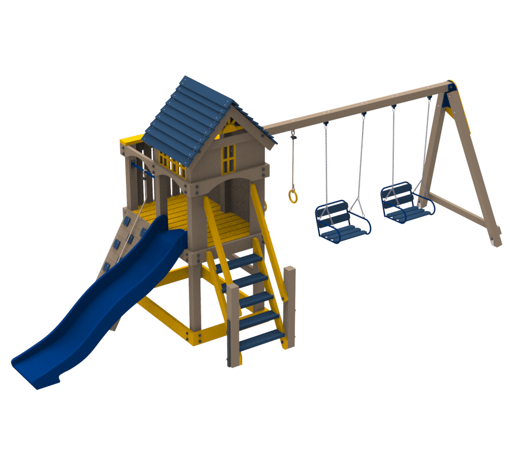 Дитячий ігровий комплекс Атлантіс 670х260 см (Kidigo ТМ)