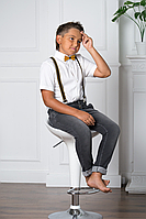 Шкільна дитяча сорочка для хлопчика шведка DB Kids Італія CA18221.Топ!