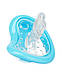 Соска Curaprox для дітей (7-18 місяців) Babysoother blue/1 Блакитного кольору 1шт, фото 3