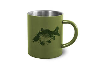 Кружка Delphin Stainless Steel Cup Carp 300ml
