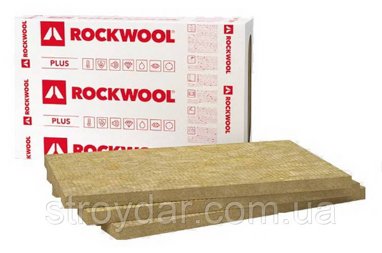 Базальтовий утеплювач під стяжку Rockwool STEPROCK PLUS 20 мм