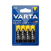 Батарейки VARTA Super Heavy Duty AA (R06) солевые 1.5V пальчиковые 4 шт