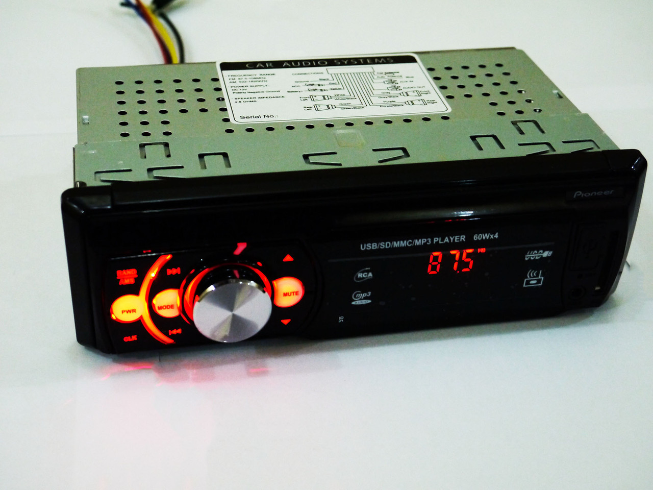 Автомагнітола CDX-GT6310 Usb+Sd+Fm+Aux+ пульт (4x50W)