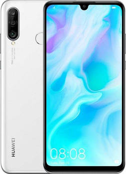 Смартфон Huawei Nova 4e (Huawei P30 Lite) 6/128Gb White, 24+8+2/32Мп, IPS, 6.15", 2SIM, 3340 мА, 8 ядер