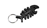Брелок-відкривачка Munkees Fish Bone чорний | Стильний аксесуар для ключів