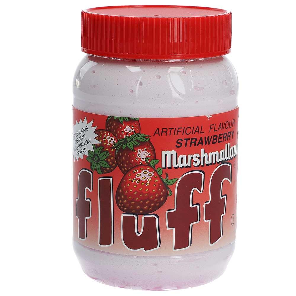 Рідкий маршмеллоу полуничний Fluff Marshmallow 213г 20/09/22