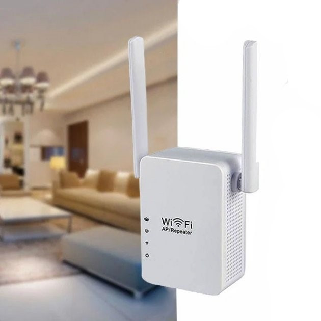Бездротовий Wi-Fi репітер LV-WR13 розширювач діапазону Wi-Fi мережі