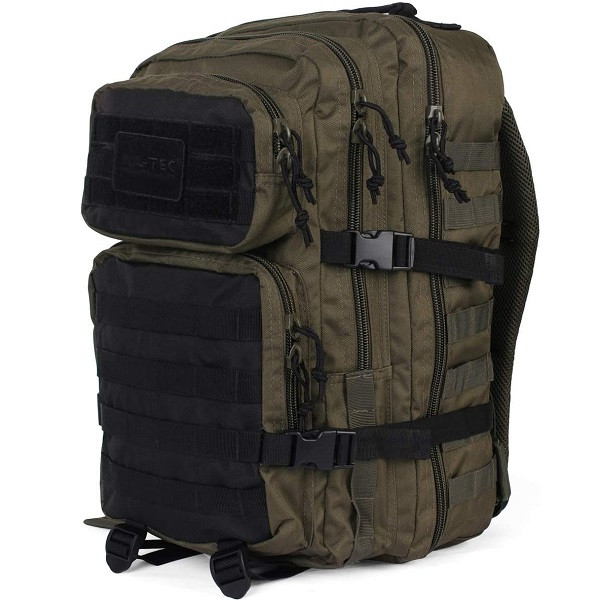 Штурмовий Рюкзак Mil-Tec 36 л olive/black (14002301)