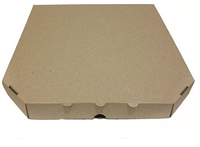 Коробка для пиццы бурая 300Х300Х33 мм (100шт)