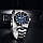 Чоловічий водостійкий механічний годинник Pagani Design Secret 10 BAR (сріблястий), фото 3