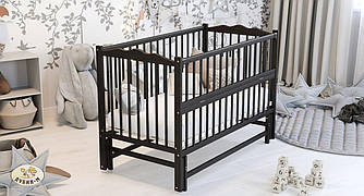 Ліжечко з маятником Веселка Венге магія