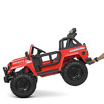 Дитячий електромобіль Bambi M 4572 EBLR-3 (24V) двомісний Червоний, фото 5