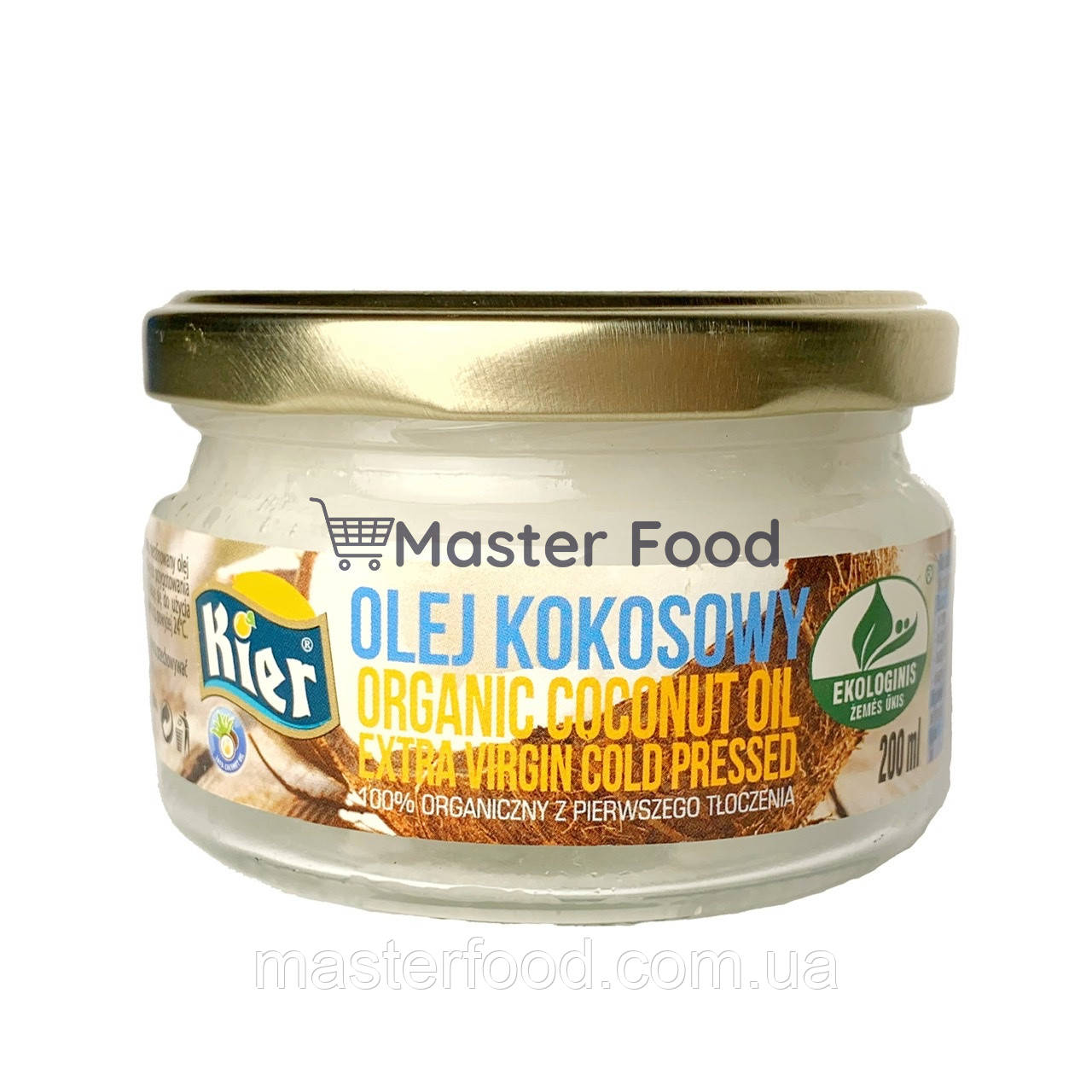 Кокосова олія 200мл. Keir Organic Raw