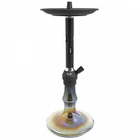 Кальян класичний з прозорою колбою Garden Hookah 6304 - Black к-т (маленькі чорні яблука)