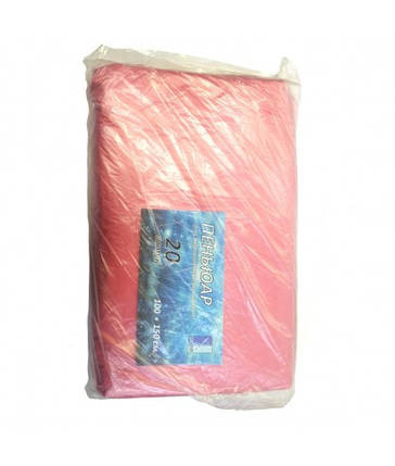 Пеньюар одноразовий 20 шт рожевий, фото 1