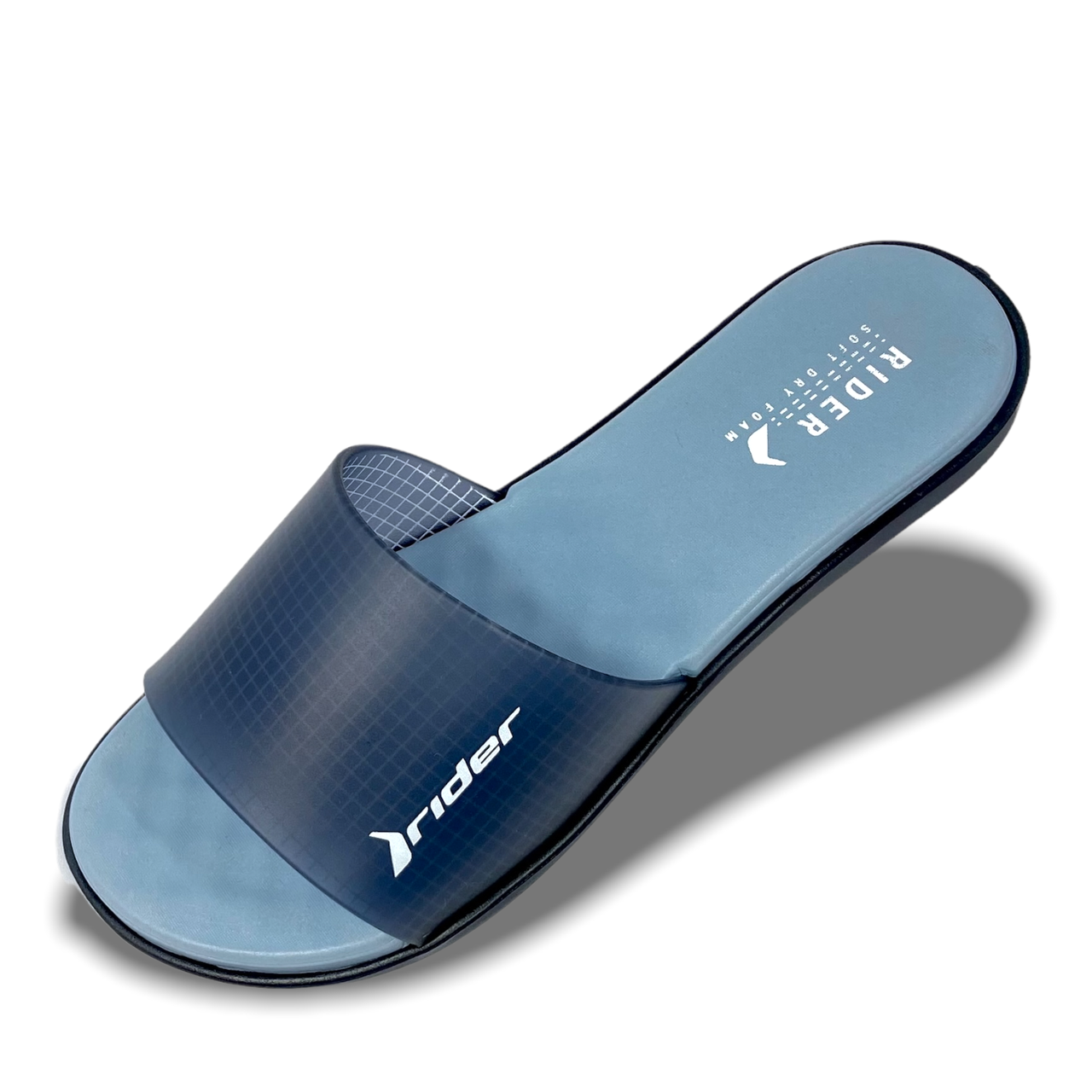 Шльопанці жіночі сині блакитні голубі літні пляжні сланці Rider 82741-24897