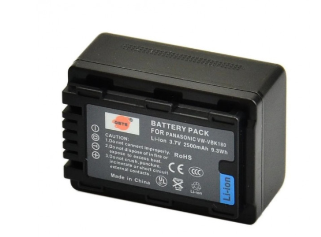 Акумулятор DSTE для VW-VBK360 для Panasonic TM4/TM55/TM60 HDC-TM40/TM41 (VW-VBK360)