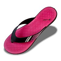Вьетнамки женские розовые черные летние пляжные шлепанцы Rider 82568-22295 39