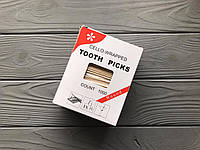 Зубочистки в индивидуальной упаковке 1000 шт