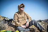 Куртка Вітровка Helikon-Tex ANORAK MISTRAL SOFT SHELL Mud Brown KU-MSL-NL-60, фото 9