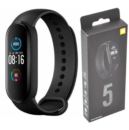Купити Фітнес-браслет Xiaomi Mi Band 5, Фітнес Трекер М5, ціна 325 ...
