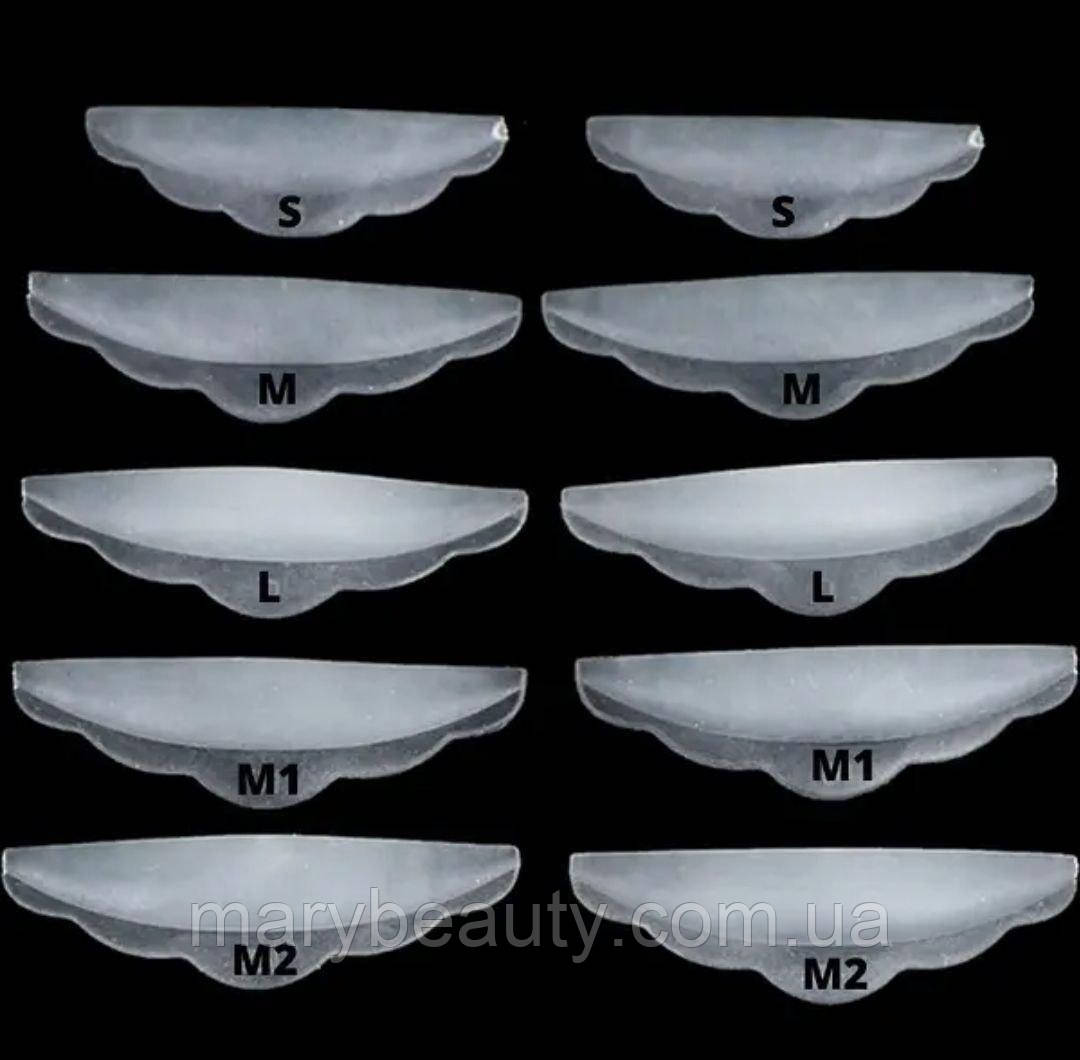 Силіконові валики для ламінування вій розмір L, фото 1