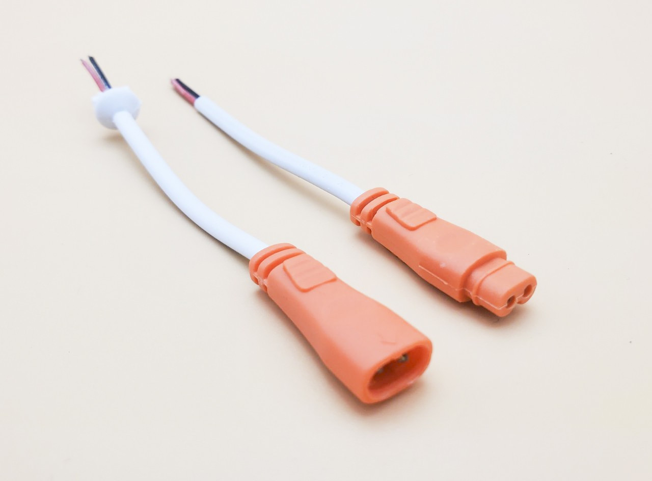 Комплект LED-конекторів JST 2pin (2 jack) Mother + Father, Тато + Мама