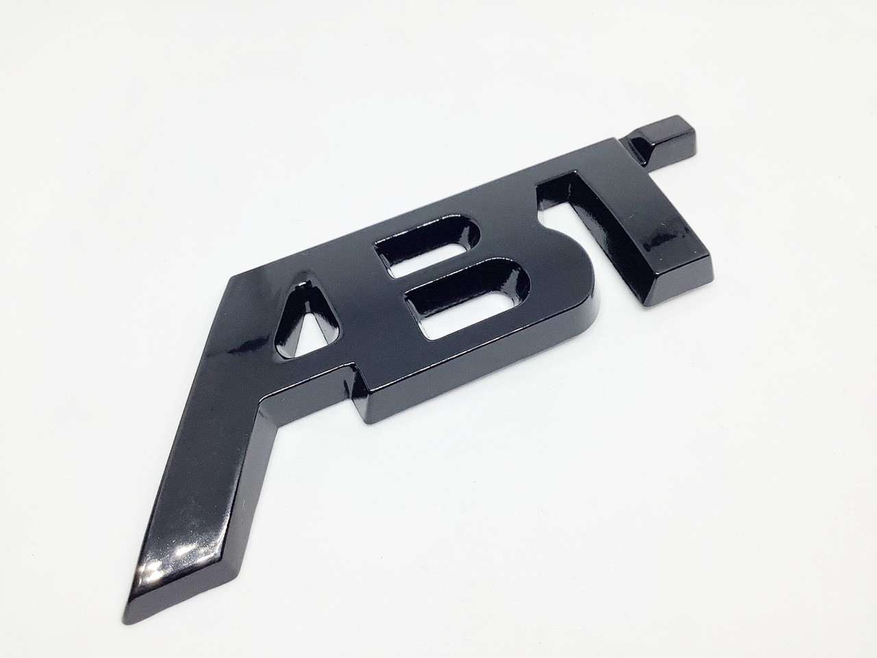 Шильдик напис ABT чорний на кришку багажника AUDI, фото 1