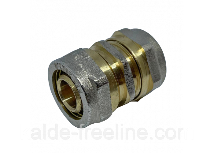 Муфта сполучна 16*16 для металопластикової труби, фото 1