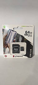 Флешка MicroSD Kingston 64GB