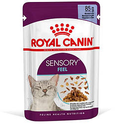 Royal Canin Sensory Feel in Jelly - консерви для привердливих котів (кусочки в желе)85 гр