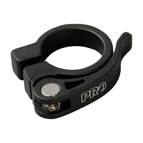 Зажим підседельного штиря PRO 31.8mm, чорний, фото 1