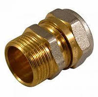 Муфта різьблення зовнішня 16*3/4 М для металопластикової труби.