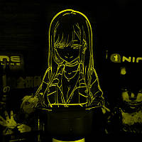 Акриловый светильник-ночник Марин Китагава желтый tty-n001916