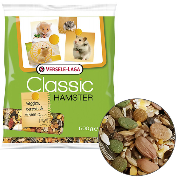 Versele-Laga Classic Hamster ВЕРСЕЛЕ-ЛАГА КЛАСІК ХАМСТЕР корм для хом'яків, фото 1