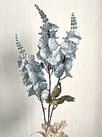 Декоративний дельфініум. Гілка штучна для декору ( голубий 90 см ), фото 7