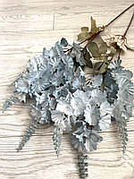 Декоративний дельфініум. Гілка штучна для декору ( голубий 90 см ), фото 2